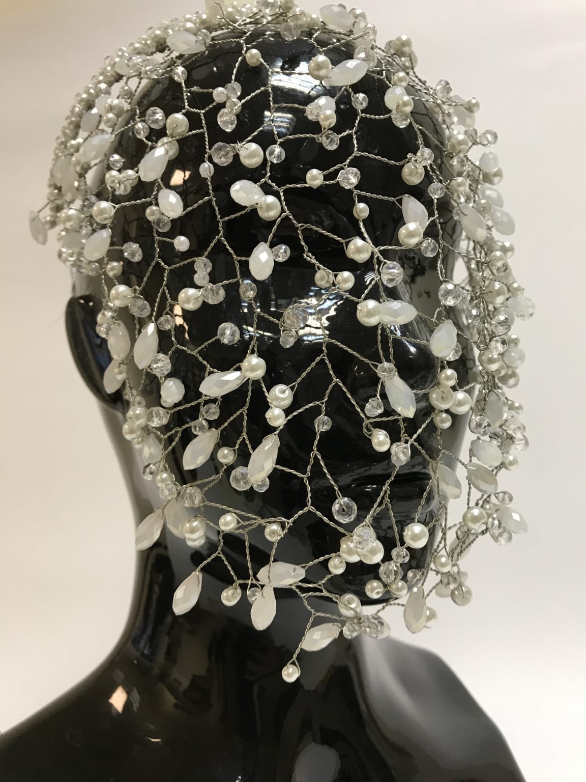 Pearl Face Mask Aelita Wedding Head Accessory Get Man Jewelry 8436