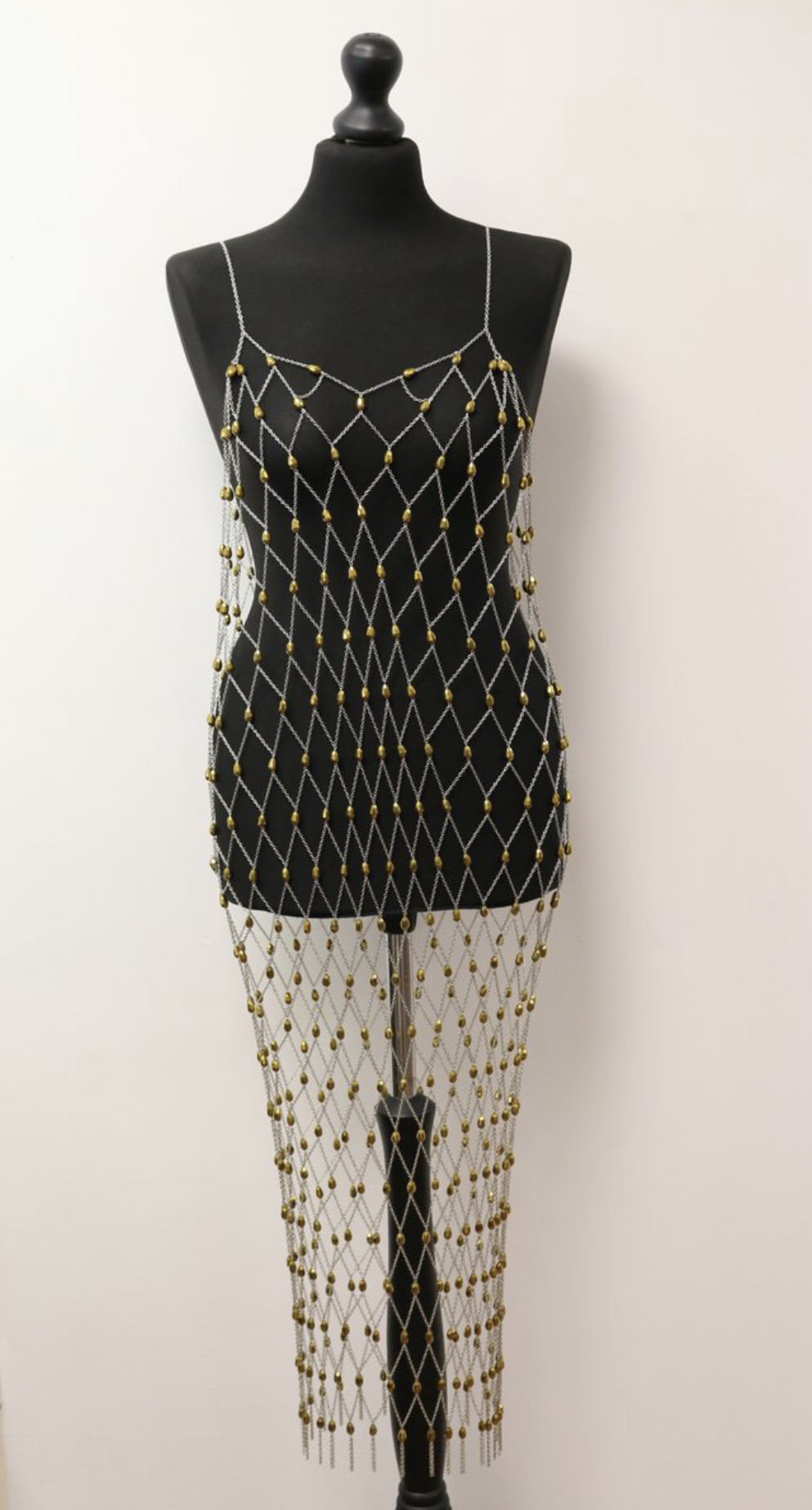 Chain Dress Karima, Festival Dress, Chainmail – GetMan Jewelry