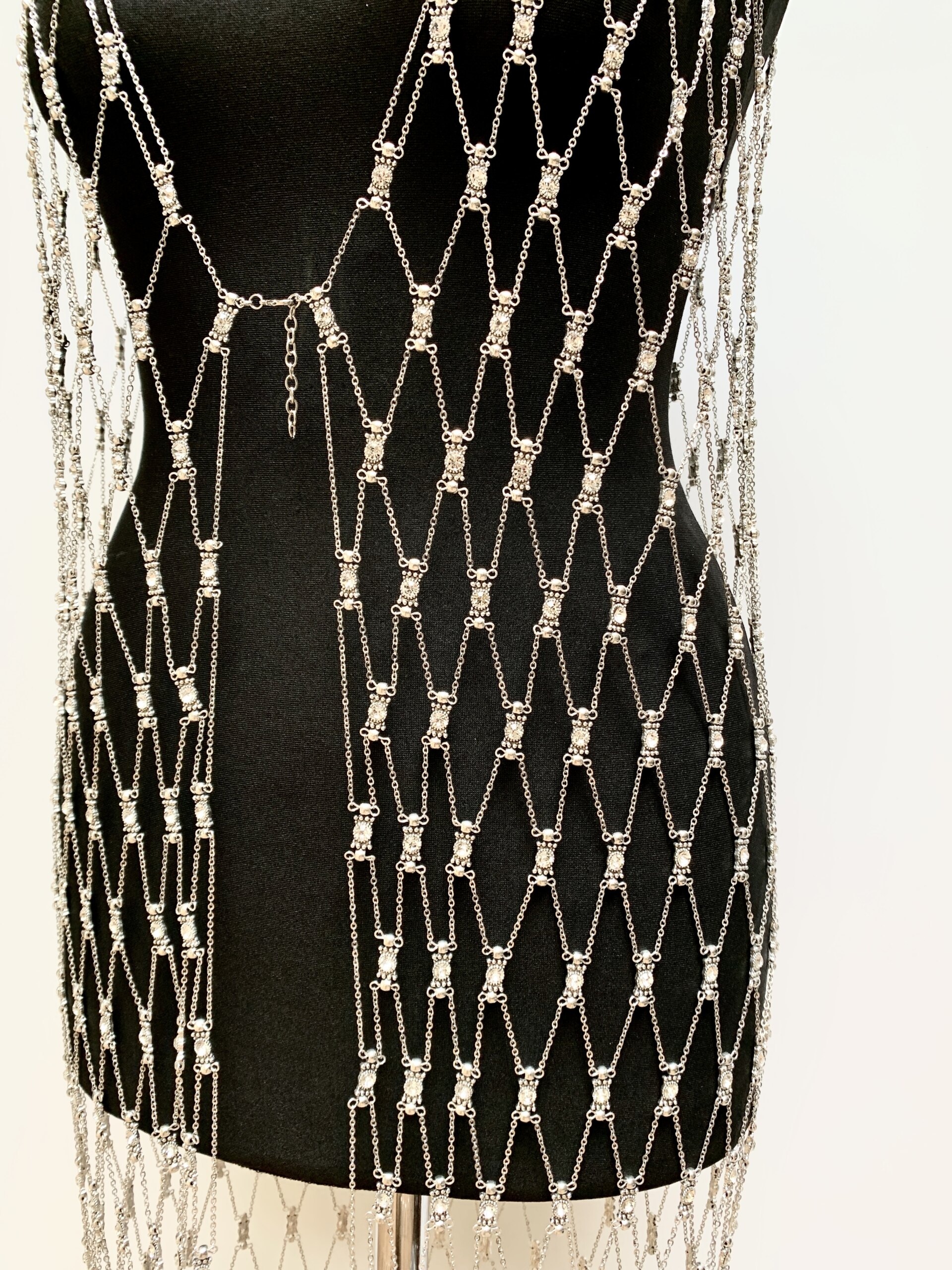 Chain Metal Jacket Elizabeth, Body Chain Dress – GetMan Jewelry